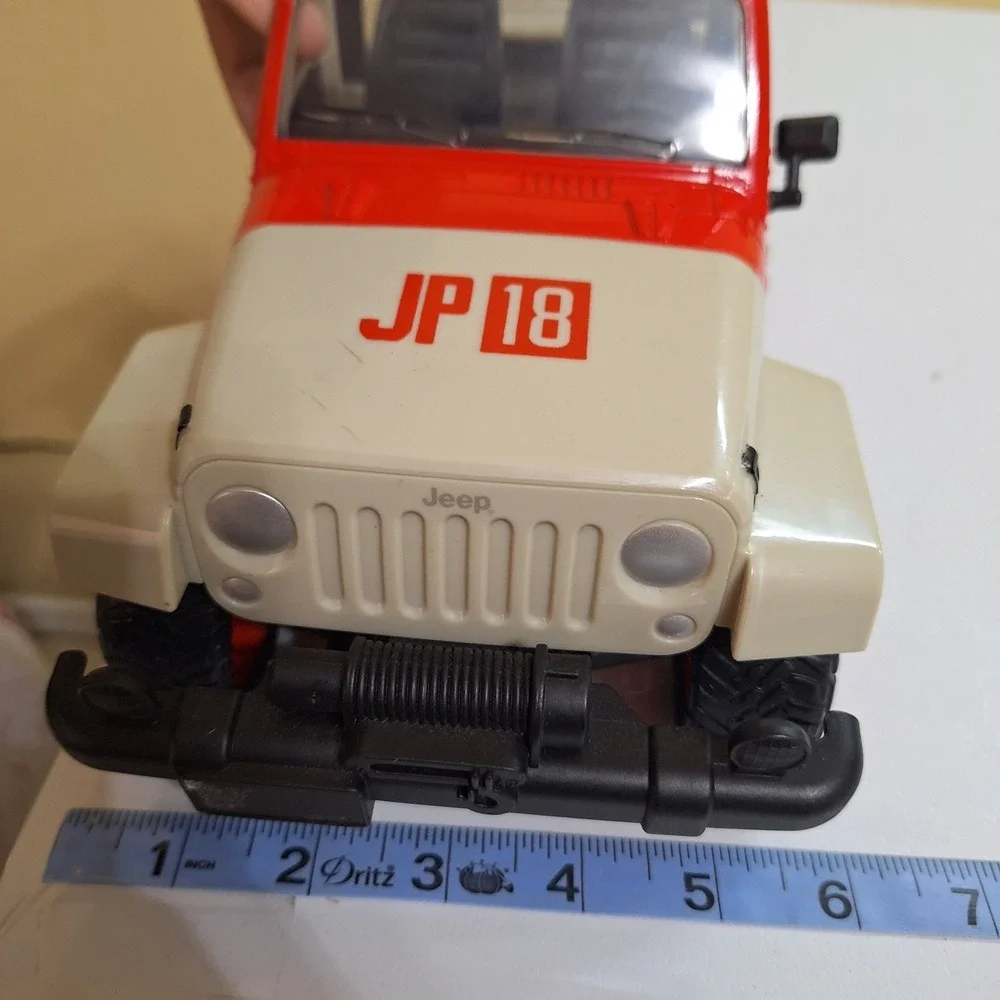 Jurassic Park Jeep JP18 RC‎ Toy Jada 2014 Wrangler Remote Missing